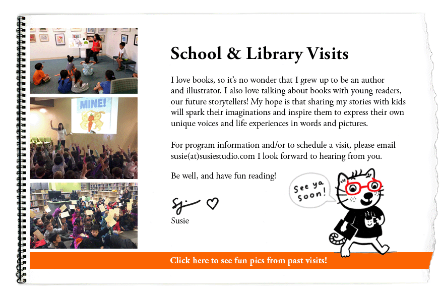 Author Visits for Schools & Libraries